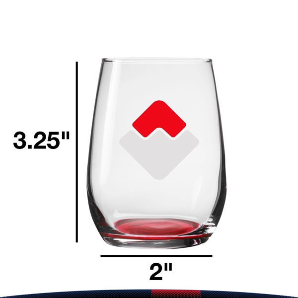 6.25 oz. Libbey Clear Stemless Glasses - 6.25 oz. Libbey Clear Stemless Glasses - Image 2 of 9