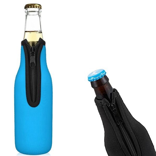 Reusable Zipper Bottle Sleeves - Reusable Zipper Bottle Sleeves - Image 1 of 1