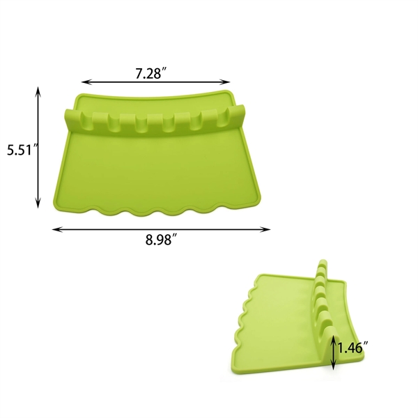 Food Grade Silicone Soup Spoon Mat - Food Grade Silicone Soup Spoon Mat - Image 1 of 1
