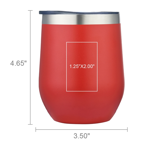 Malbec 12oz Stainless Steel Tumbler - Malbec 12oz Stainless Steel Tumbler - Image 16 of 27