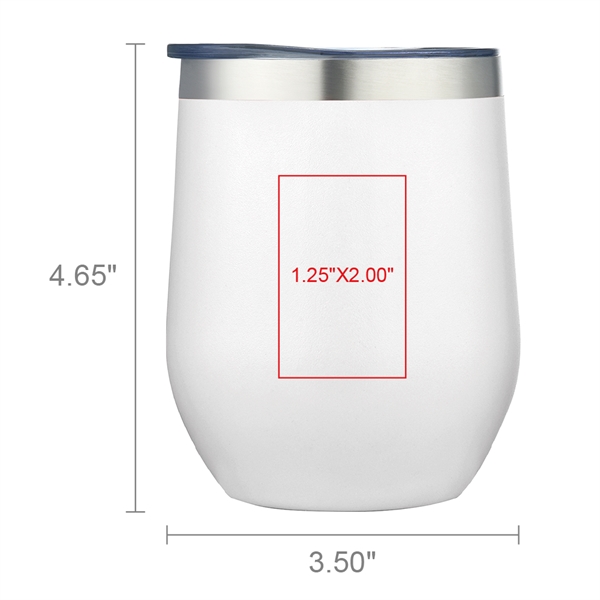 Malbec 12oz Stainless Steel Tumbler - Malbec 12oz Stainless Steel Tumbler - Image 20 of 27