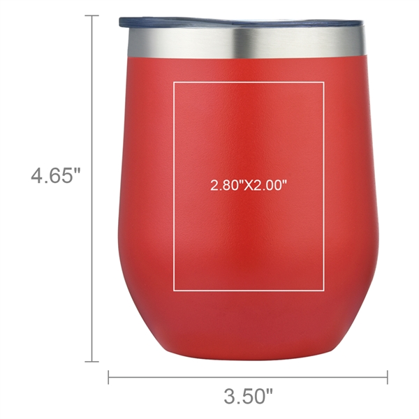 Malbec 12oz Stainless Steel Tumbler - Malbec 12oz Stainless Steel Tumbler - Image 22 of 27