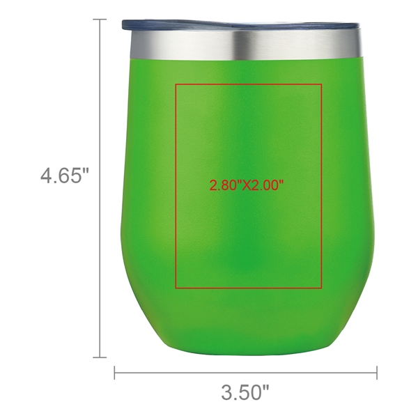 Malbec 12oz Stainless Steel Tumbler - Malbec 12oz Stainless Steel Tumbler - Image 24 of 27