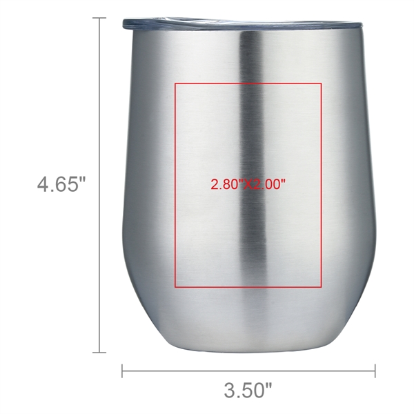 Malbec 12oz Stainless Steel Tumbler - Malbec 12oz Stainless Steel Tumbler - Image 25 of 27