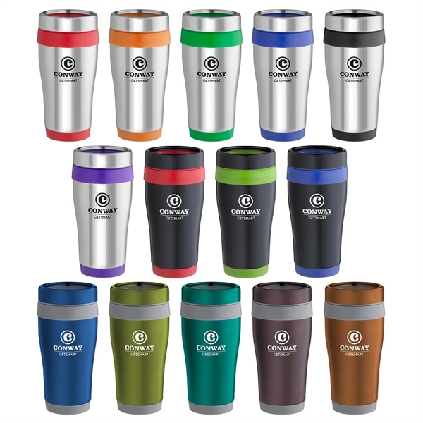 16 oz. Stainless Steel Tumbler - 16 oz. Stainless Steel Tumbler - Image 0 of 14