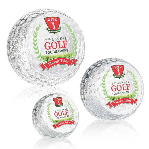 Golf Ball VividPrint™ Paperweight - Golf Ball VividPrint™ Paperweight - Image 0 of 8