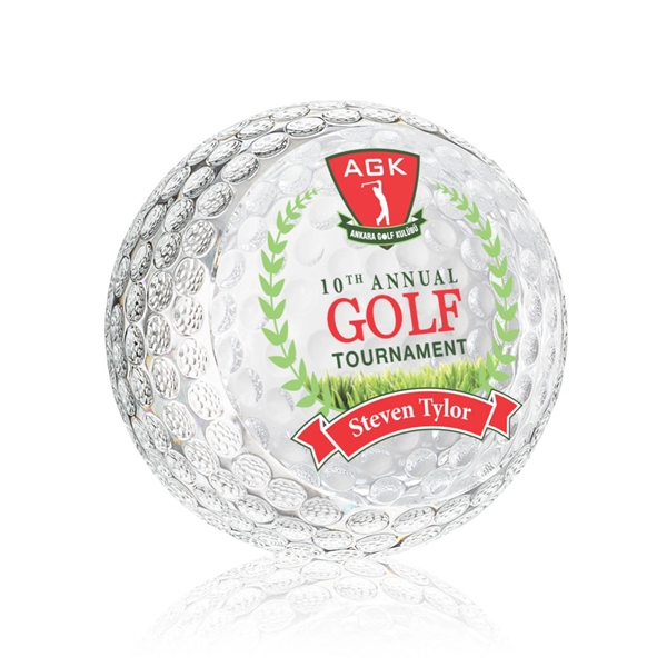 Golf Ball VividPrint™ Paperweight - Golf Ball VividPrint™ Paperweight - Image 7 of 8