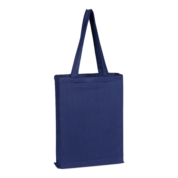 12oz Canvas Promotional Tote Bag with Bottom Gusset - 12oz Canvas Promotional Tote Bag with Bottom Gusset - Image 2 of 4