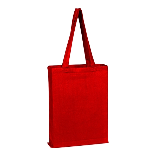 12oz Canvas Promotional Tote Bag with Bottom Gusset - 12oz Canvas Promotional Tote Bag with Bottom Gusset - Image 4 of 4