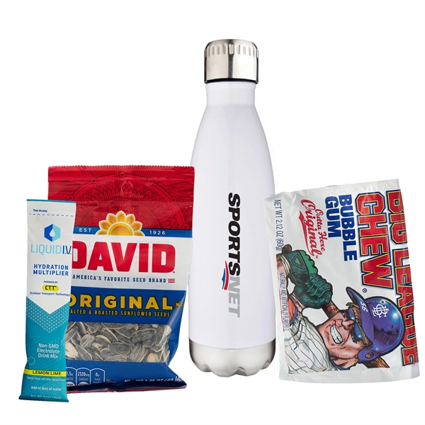 17oz. Water Bottle With Drink Mix, Sunflower Seeds & Gum Set - 17oz. Water Bottle With Drink Mix, Sunflower Seeds & Gum Set - Image 4 of 11