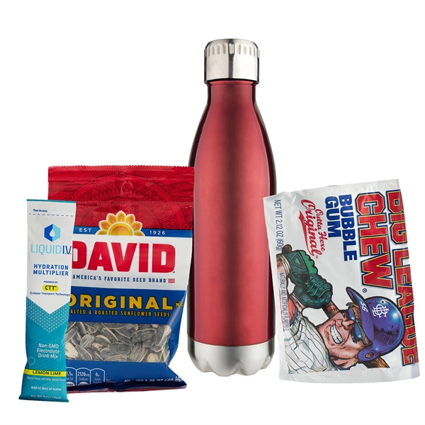 17oz. Water Bottle With Drink Mix, Sunflower Seeds & Gum Set - 17oz. Water Bottle With Drink Mix, Sunflower Seeds & Gum Set - Image 8 of 11