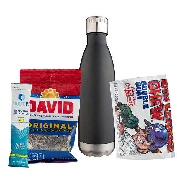 17oz. Water Bottle With Drink Mix, Sunflower Seeds & Gum Set - 17oz. Water Bottle With Drink Mix, Sunflower Seeds & Gum Set - Image 7 of 11