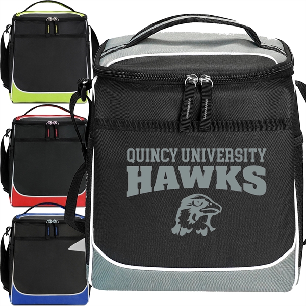 30-Can Lincoln Cooler Bag (11" X 13" X 7.25") - 30-Can Lincoln Cooler Bag (11" X 13" X 7.25") - Image 0 of 4