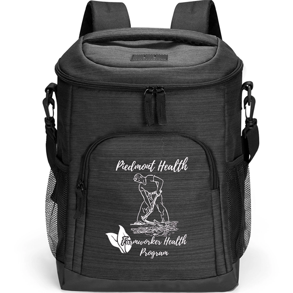 24-Can Essex Backpack Cooler Bag (10" x 15" x 7") - 24-Can Essex Backpack Cooler Bag (10" x 15" x 7") - Image 0 of 1