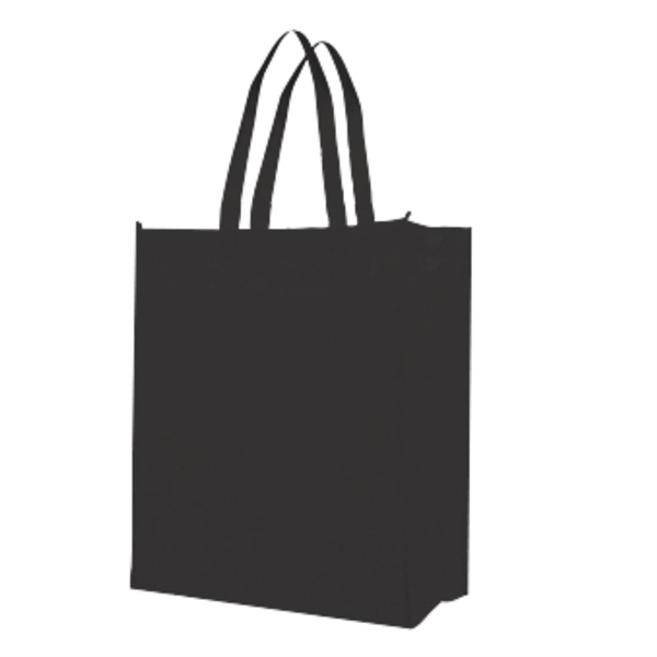 Attractive Laminate Patent Finish, Gusset Tote Bag (13x16x5) - Attractive Laminate Patent Finish, Gusset Tote Bag (13x16x5) - Image 5 of 6