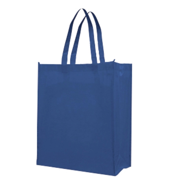 Attractive Laminate Patent Finish, Gusset Tote Bag (13x16x5) - Attractive Laminate Patent Finish, Gusset Tote Bag (13x16x5) - Image 3 of 6