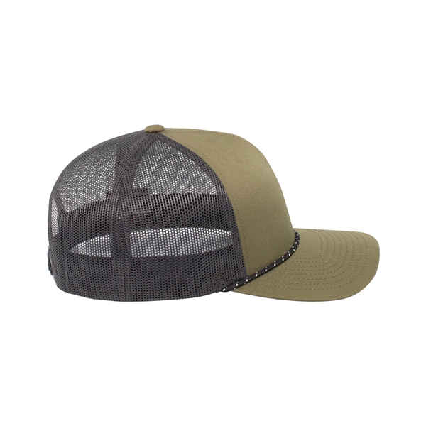 Pacific Headwear Trucker Snapback Braid Cap - Pacific Headwear Trucker Snapback Braid Cap - Image 22 of 70