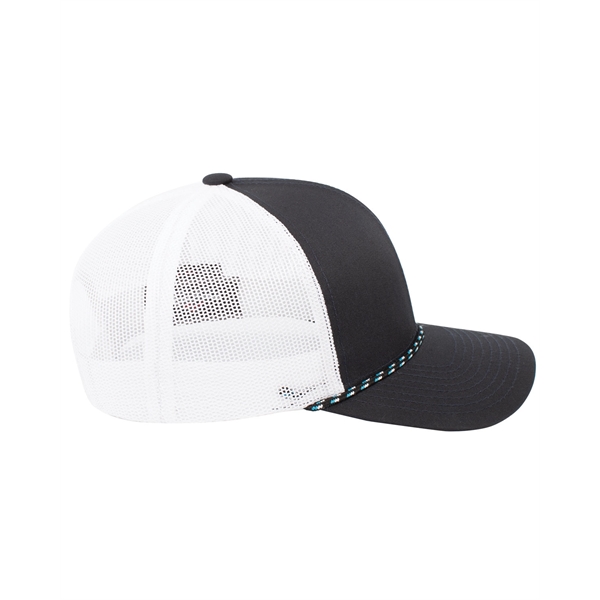 Pacific Headwear Trucker Snapback Braid Cap - Pacific Headwear Trucker Snapback Braid Cap - Image 24 of 70