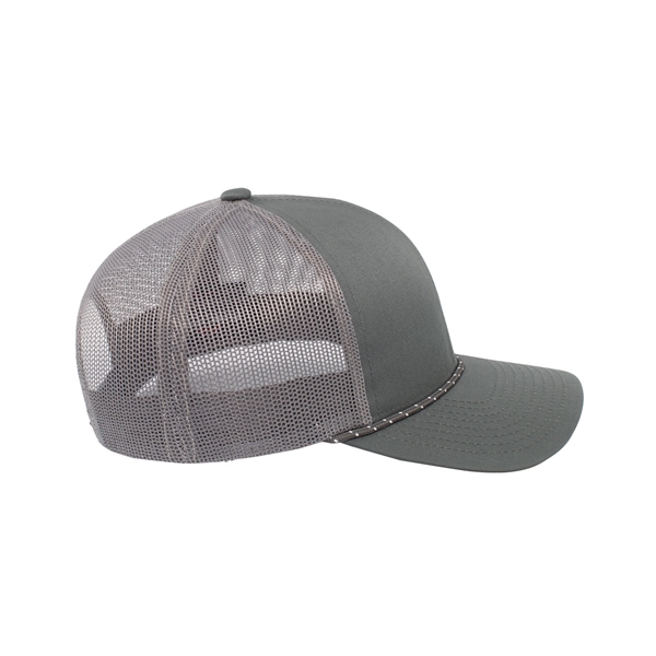 Pacific Headwear Trucker Snapback Braid Cap - Pacific Headwear Trucker Snapback Braid Cap - Image 26 of 70