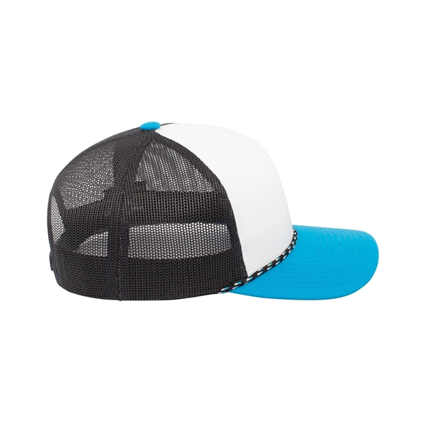 Pacific Headwear Trucker Snapback Braid Cap - Pacific Headwear Trucker Snapback Braid Cap - Image 27 of 70