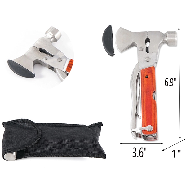 Emergency Camping Gear Hammer Multitool - Emergency Camping Gear Hammer Multitool - Image 1 of 4