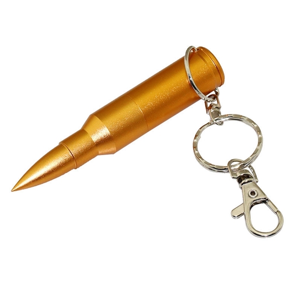 Bullet 16G Usb Flash Drive Keychain - Bullet 16G Usb Flash Drive Keychain - Image 6 of 6