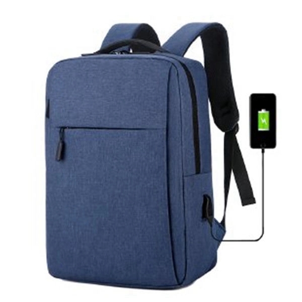 Blake Modern Slim Computer Backpack with Trolley Strap - Blake Modern Slim Computer Backpack with Trolley Strap - Image 2 of 3