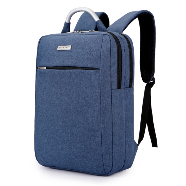 Blake Modern Slim Computer Backpack with Trolley Strap - Blake Modern Slim Computer Backpack with Trolley Strap - Image 3 of 3
