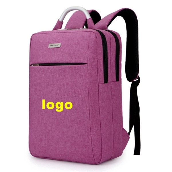 Blake Modern Slim Computer Backpack with Trolley Strap - Blake Modern Slim Computer Backpack with Trolley Strap - Image 1 of 3