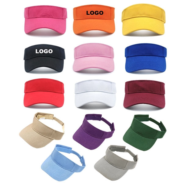 Custom Adjustable Sun Visor Hat