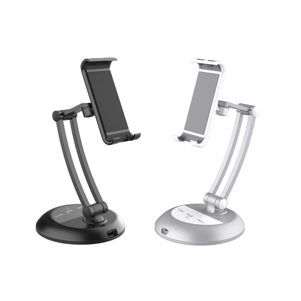 Adjustable Foldable Desktop Cell Phone Tablet Stand Holer - Adjustable Foldable Desktop Cell Phone Tablet Stand Holer - Image 2 of 3
