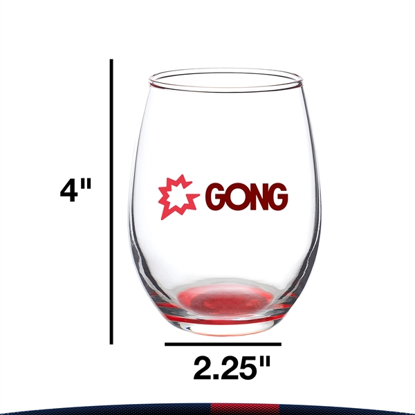 9 oz. Arc Stemless Wine Glasses - 9 oz. Arc Stemless Wine Glasses - Image 2 of 9