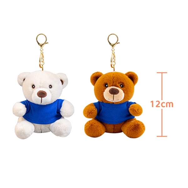Custom Stuffed Animal Teddy Bear Keychain - Custom Stuffed Animal Teddy Bear Keychain - Image 1 of 4
