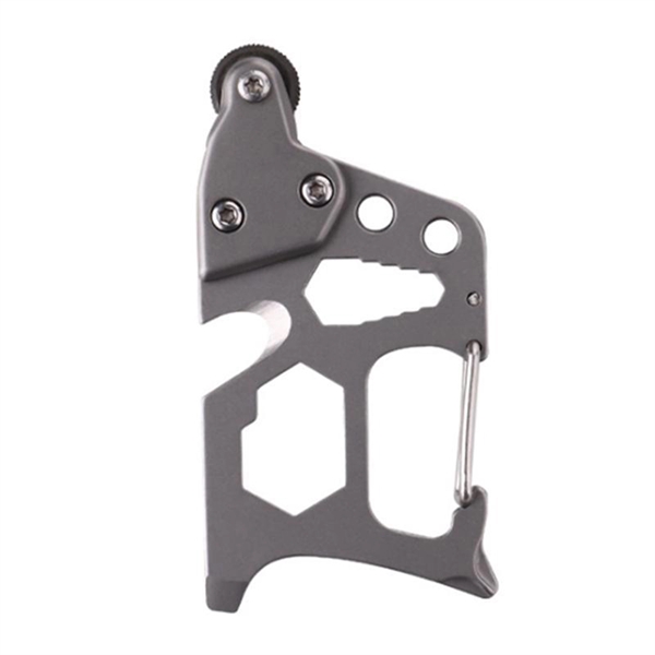 Outdoor Camping Multifunctional Flint Carabiner - Outdoor Camping Multifunctional Flint Carabiner - Image 5 of 5
