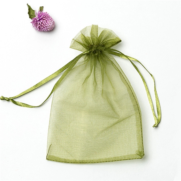 Multi-Size Drawstring Mesh Organza Gift Bag - Multi-Size Drawstring Mesh Organza Gift Bag - Image 2 of 9