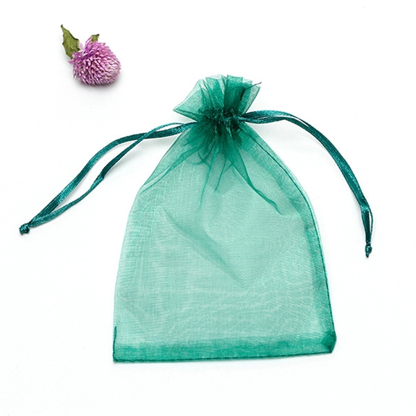 Multi-Size Drawstring Mesh Organza Gift Bag - Multi-Size Drawstring Mesh Organza Gift Bag - Image 3 of 9