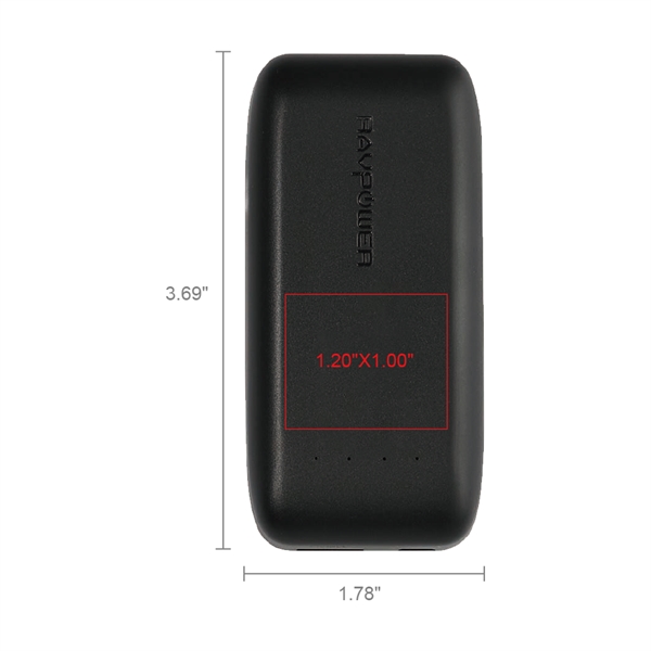 Prudential RAVPower Compact 6700mAh Power Bank - Prudential RAVPower Compact 6700mAh Power Bank - Image 13 of 14