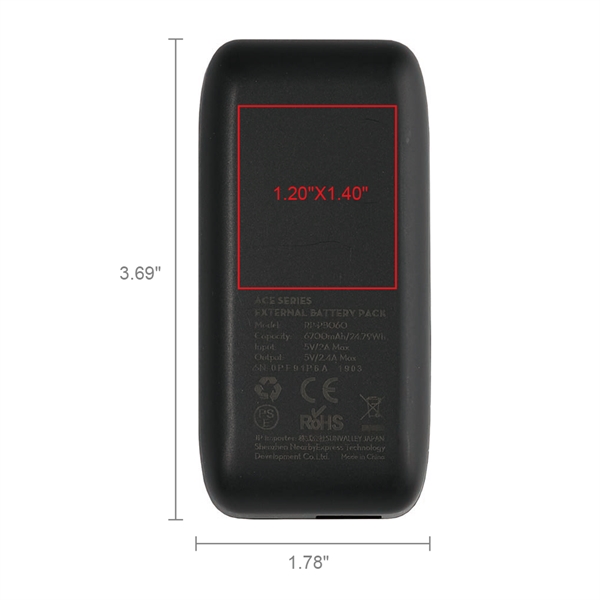 Prudential RAVPower Compact 6700mAh Power Bank - Prudential RAVPower Compact 6700mAh Power Bank - Image 14 of 14