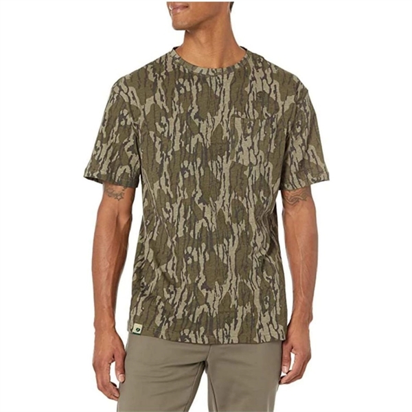 Mossy Oak® Men's 4.4 Oz. Polyester Interlock T-Shirt - Mossy Oak® Men's 4.4 Oz. Polyester Interlock T-Shirt - Image 1 of 6