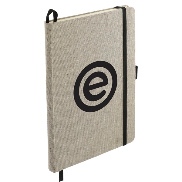 5.5" x 8.5" Recycled Cotton Bound Journal - 5.5" x 8.5" Recycled Cotton Bound Journal - Image 2 of 3