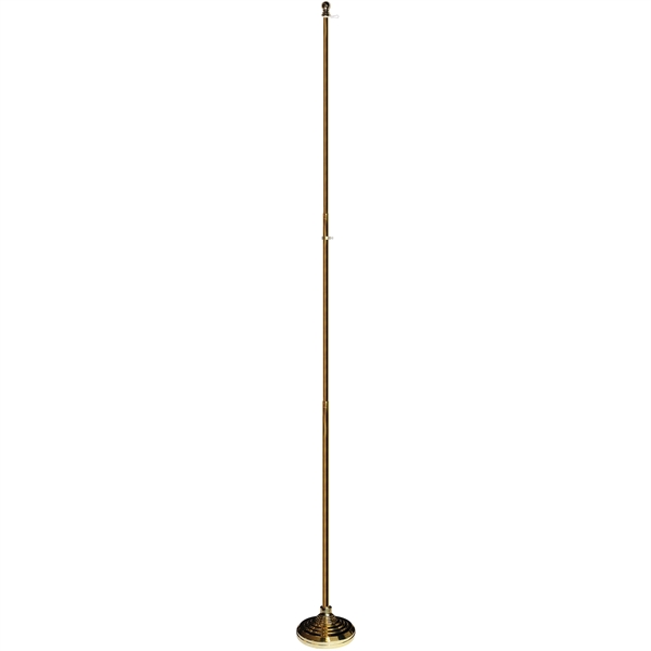 Indoor & Parade Telescopic Pole And Base Kit - 8ft - Indoor & Parade Telescopic Pole And Base Kit - 8ft - Image 0 of 3
