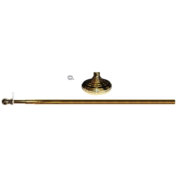 Indoor & Parade Telescopic Pole And Base Kit - 8ft - Indoor & Parade Telescopic Pole And Base Kit - 8ft - Image 2 of 3