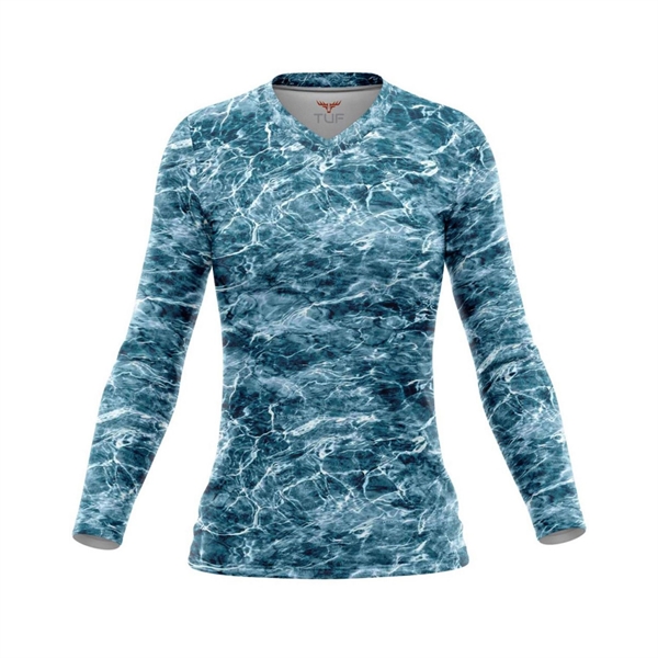 Mossy Oak® Women's Polyester Interlock T-Shirt, UPF 50+ - Mossy Oak® Women's Polyester Interlock T-Shirt, UPF 50+ - Image 1 of 3