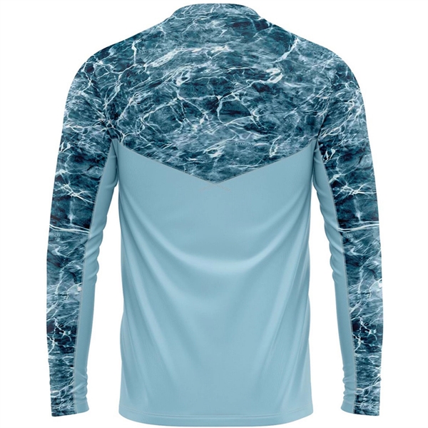 Mossy Oak® Men's Polyester Interlock T-Shirt, UPF 50+ - Mossy Oak® Men's Polyester Interlock T-Shirt, UPF 50+ - Image 2 of 4