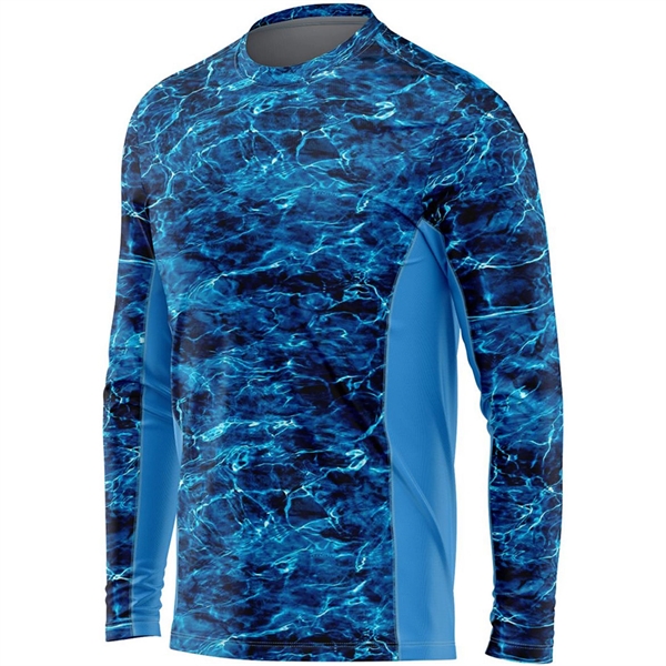 Mossy Oak® Men's Polyester Interlock T-Shirt, UPF 50+ - Mossy Oak® Men's Polyester Interlock T-Shirt, UPF 50+ - Image 4 of 4