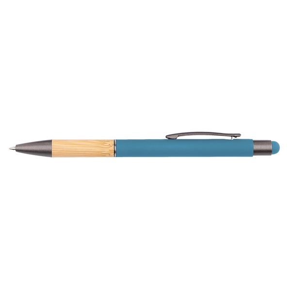Bamboo Soft Touch Rubber Metal Pen - Bamboo Soft Touch Rubber Metal Pen - Image 5 of 6