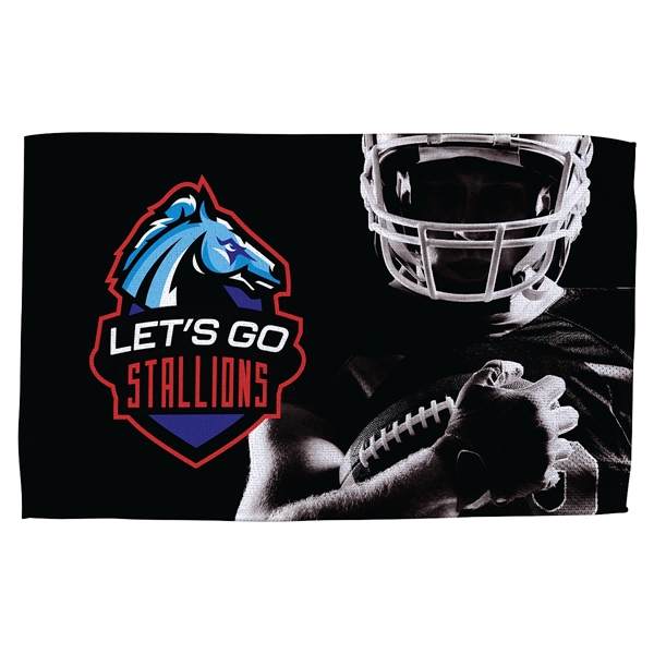 Terry Microfiber Rally Towel 11- x 18- - Full Color - Terry Microfiber Rally Towel 11- x 18- - Full Color - Image 0 of 0