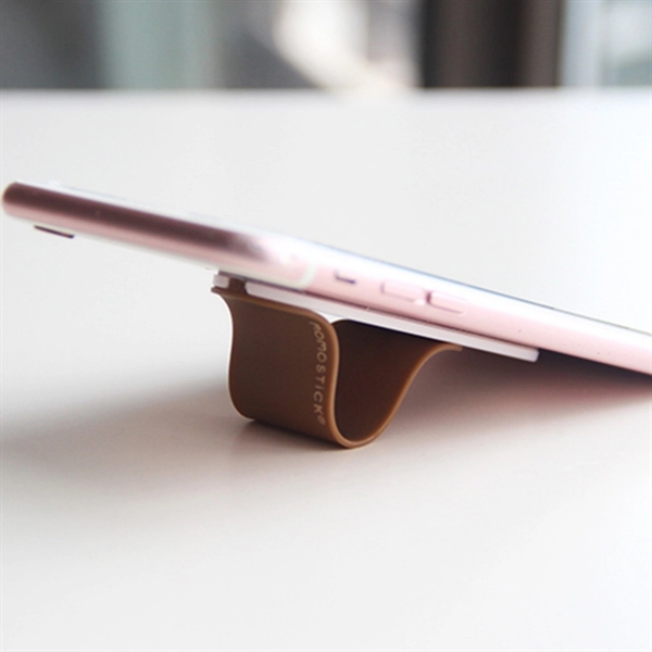 Collapsible Sliding Cell Phone Finger Grip Holder & Stand - Collapsible Sliding Cell Phone Finger Grip Holder & Stand - Image 2 of 4