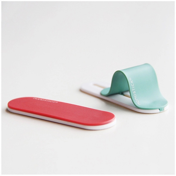 Collapsible Sliding Cell Phone Finger Grip Holder & Stand - Collapsible Sliding Cell Phone Finger Grip Holder & Stand - Image 3 of 4
