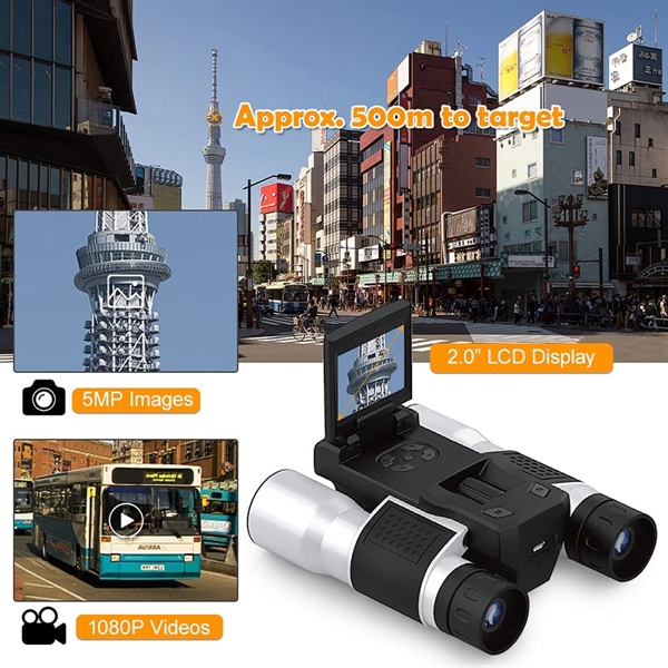 12x32 Rotating LCD Display Digital Binoculars Camera - 12x32 Rotating LCD Display Digital Binoculars Camera - Image 3 of 4
